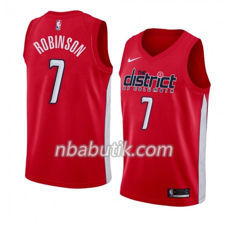 NBA Mænd Trøje Washington Wizards Devin Robinson 7 2018-19 Nike Rød Swingman